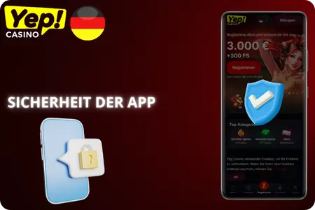 Sicherheit in der Yep Casino App
