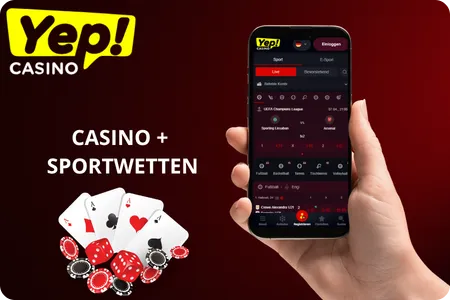 Yep Casino + Sportwetten